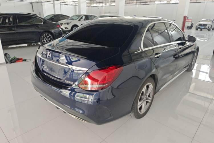 Used Mercedes-Benz C-Class 2019 Restyled C 260 L Sport Edition Rear Right 45 Deg