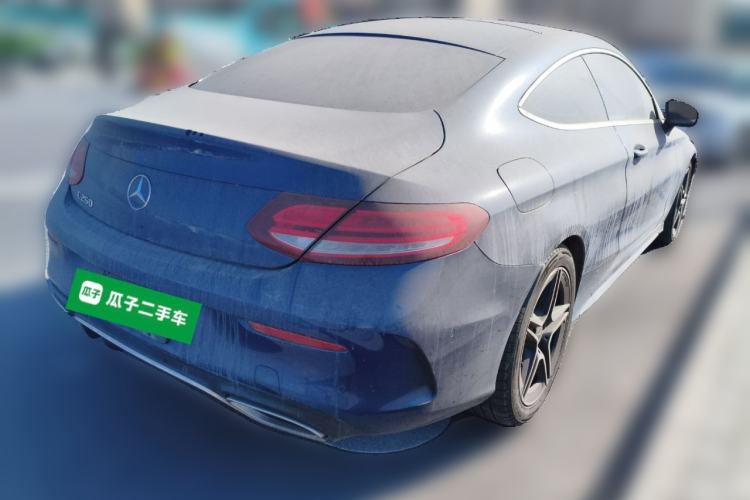 Used Mercedes-Benz C-Class 2019 C 260 Coupe Rear Right 45 Deg