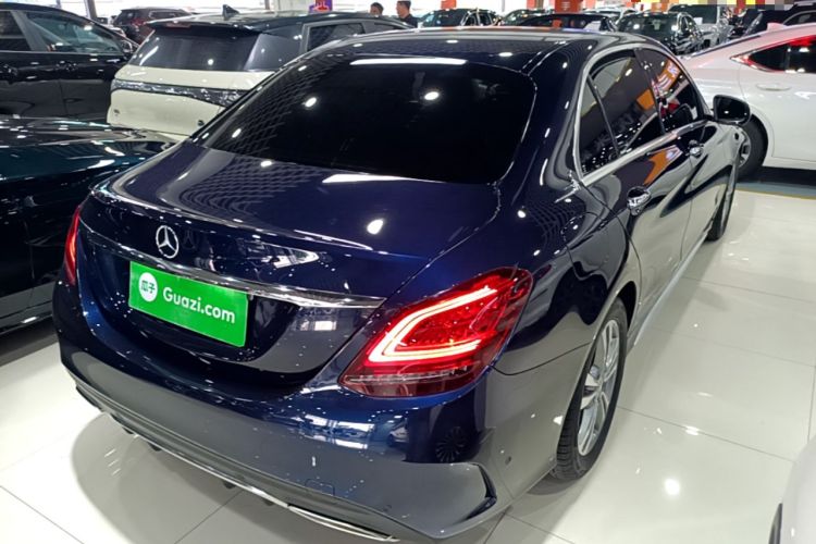 Used Mercedes-Benz C-Class 2019 C 180 L Fashion Edition Sport Version Rear Right 45 Deg