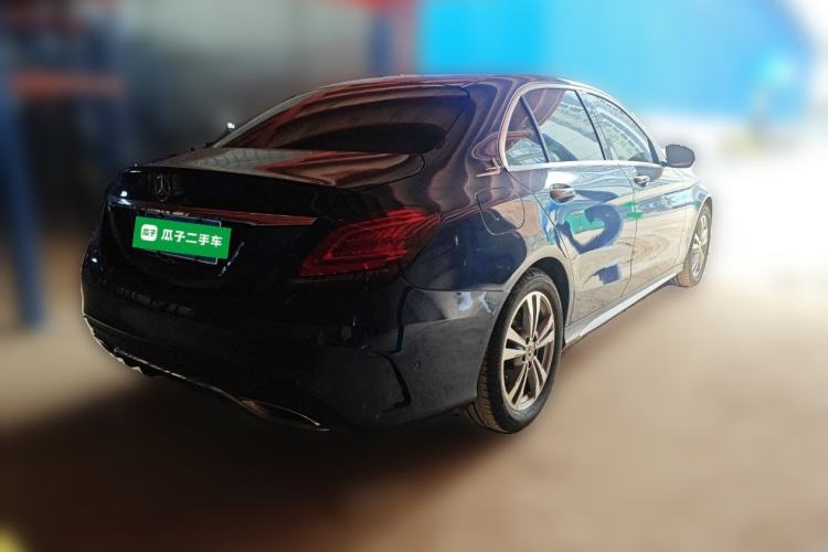 Used Mercedes-Benz C-Class 2019 C 180 L Fashion Edition Sport Version Rear Right 45 Deg