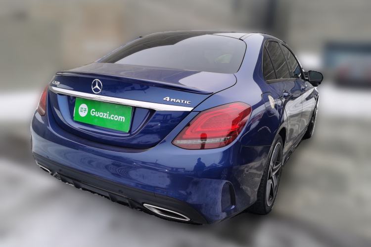 Used Mercedes-Benz C-Class 2019 C 260 Sport Edition 4MATIC Rear Right 45 Deg