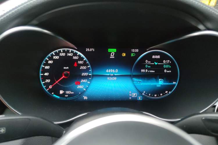 Used Mercedes-Benz C-Class 2019 Restyled C 260 L Sport Edition Instrument Cluster
