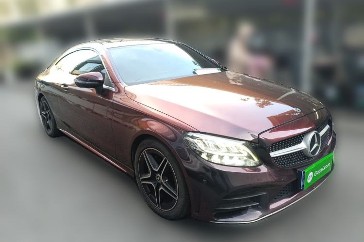 Used Mercedes-Benz C-Class 2019 C 260 Coupe Front Right 45 Deg