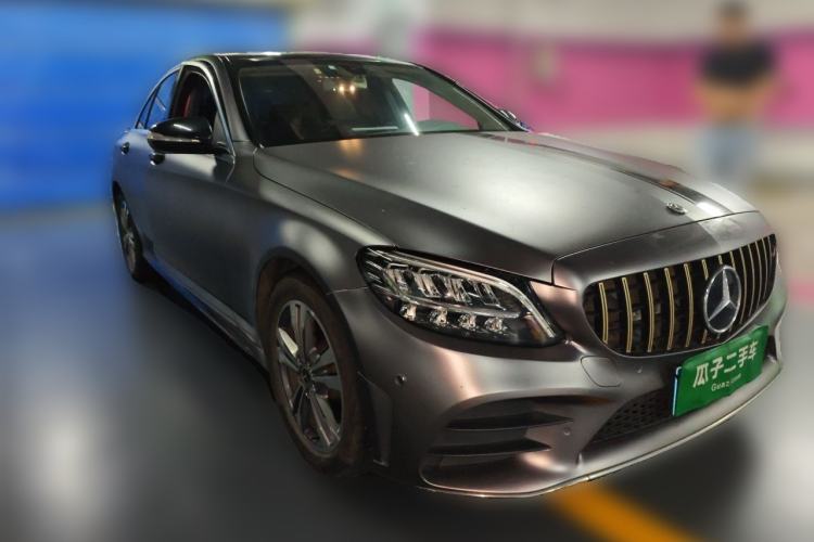 Used Mercedes-Benz C-Class 2019 C 180 L Dynamic Sports Edition Front Right 45 Deg