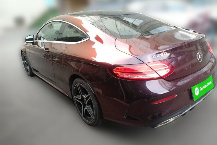 Used Mercedes-Benz C-Class 2019 C 260 Coupe Rear Left 45 Deg
