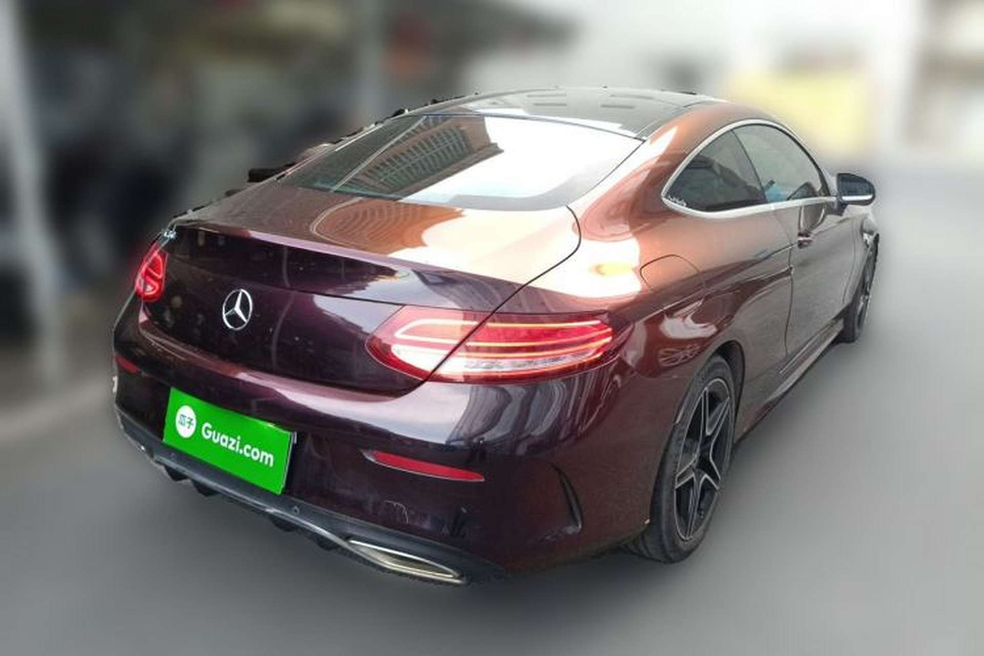 Used Mercedes-Benz C-Class 2019 C 260 Coupe Rear Right 45 Deg