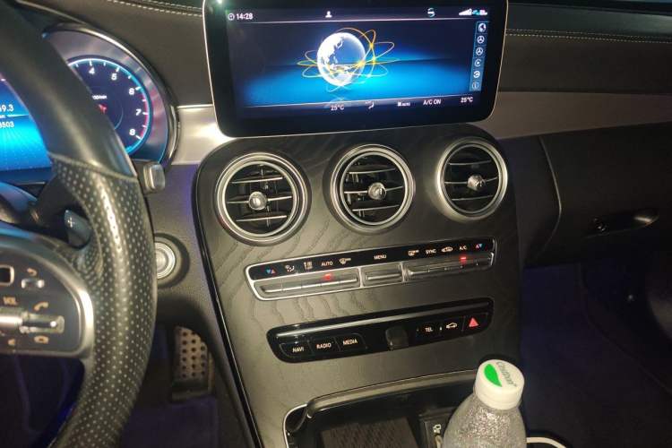 Used Mercedes-Benz C-Class 2019 C 260 Coupe Audio And AC Panel