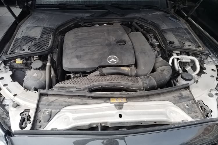 Used Mercedes-Benz C-Class 2019 C 260 4MATIC Coupe Engine Bay