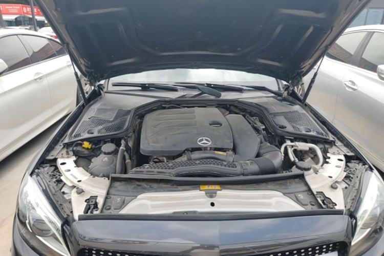 Used Mercedes-Benz C-Class 2019 C 260 4MATIC Coupe Engine Bay