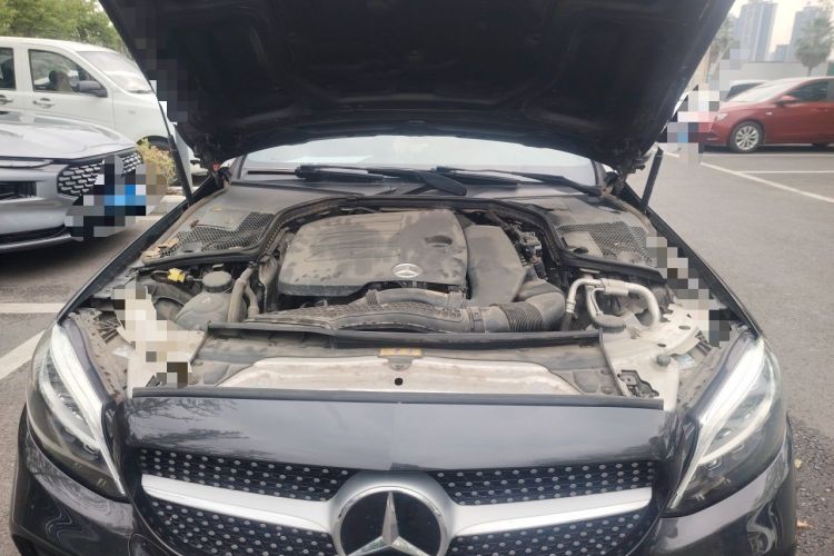Used Mercedes-Benz C-Class 2019 C 260 Coupe Engine Bay