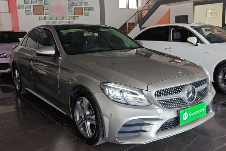 Used Mercedes-Benz C-Class 2019 C 260 L Sport Edition Front Right 45 Deg
