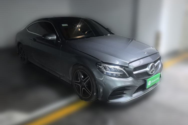 Used Mercedes-Benz C-Class 2019 C 260 Coupe Front Right 45 Deg