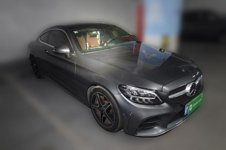 Used Mercedes-Benz C-Class 2019 C 260 Coupe Front Right 45 Deg