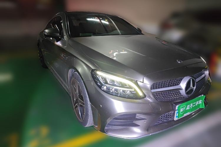 Used Mercedes-Benz C-Class 2019 C 260 Coupe Front Right 45 Deg
