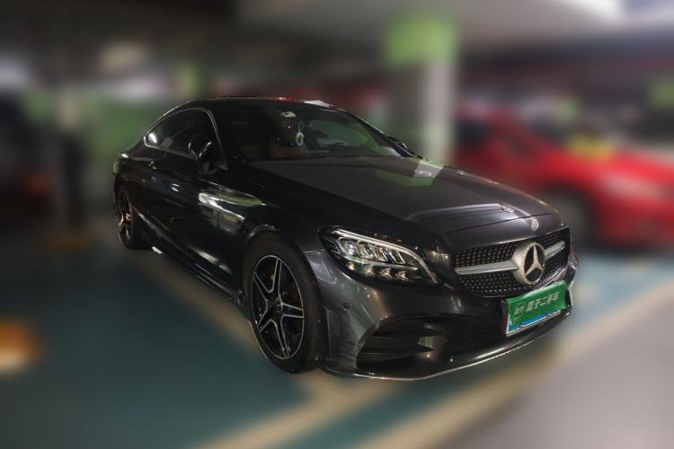 Used Mercedes-Benz C-Class 2019 C 260 Coupe Front Right 45 Deg