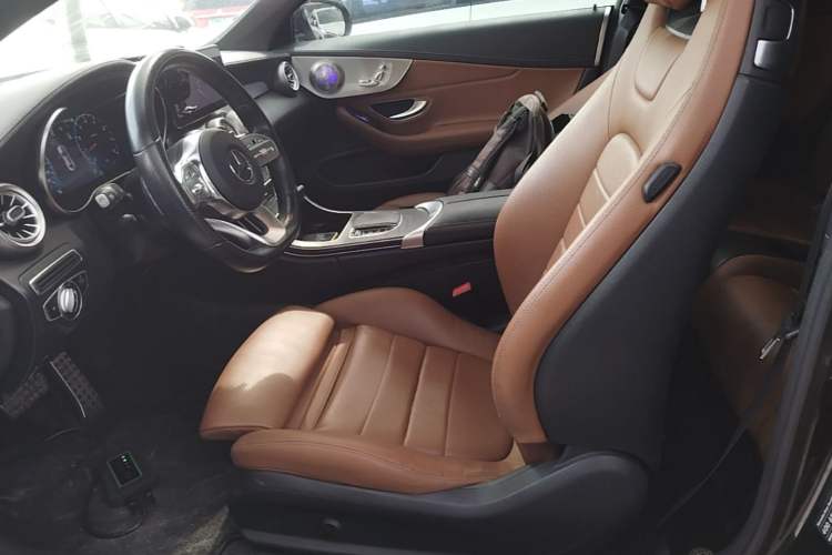 Used Mercedes-Benz C-Class 2019 C 260 4MATIC Coupe Left Front Seat