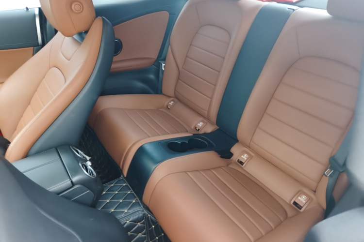 Used Mercedes-Benz C-Class 2019 C 260 4MATIC Coupe Left Rear Seat