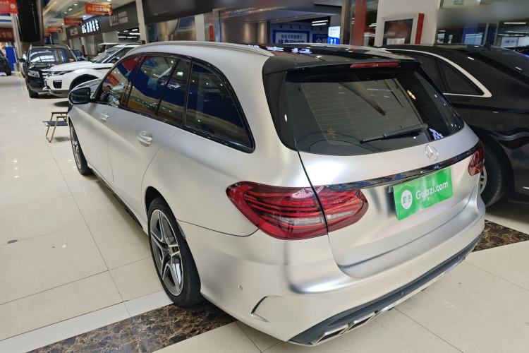 Used Mercedes-Benz C-Class 2019 C 260 Estate Rear Left 45 Deg