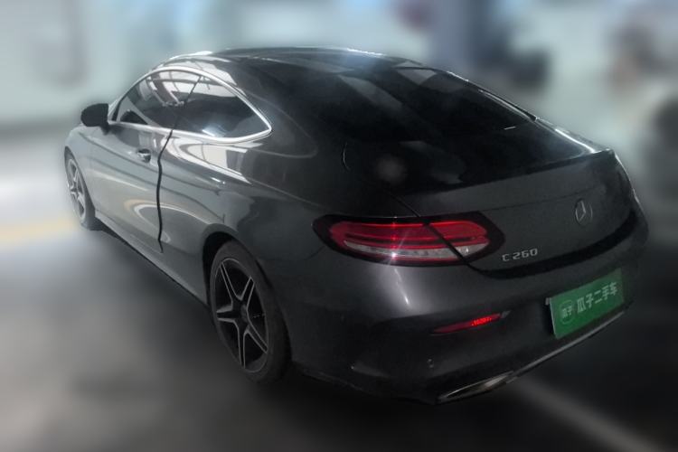 Used Mercedes-Benz C-Class 2019 C 260 Coupe Rear Left 45 Deg