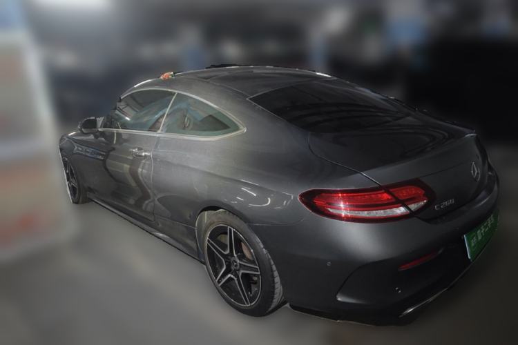 Used Mercedes-Benz C-Class 2019 C 260 Coupe Rear Left 45 Deg