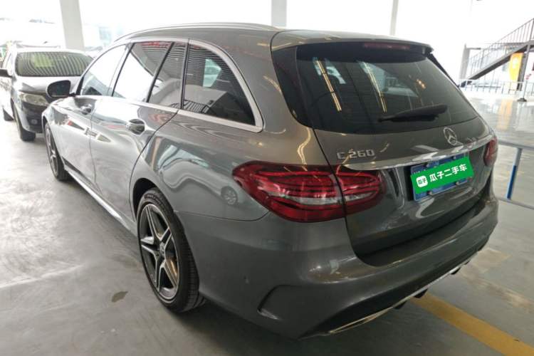 Used Mercedes-Benz C-Class 2019 C 260 Estate Rear Left 45 Deg
