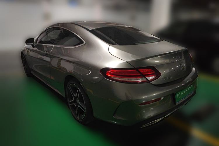 Used Mercedes-Benz C-Class 2019 C 260 Coupe Rear Left 45 Deg