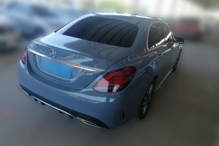 Used Mercedes-Benz C-Class 2019 C 180 L Fashion Edition Sport Version Rear Right 45 Deg