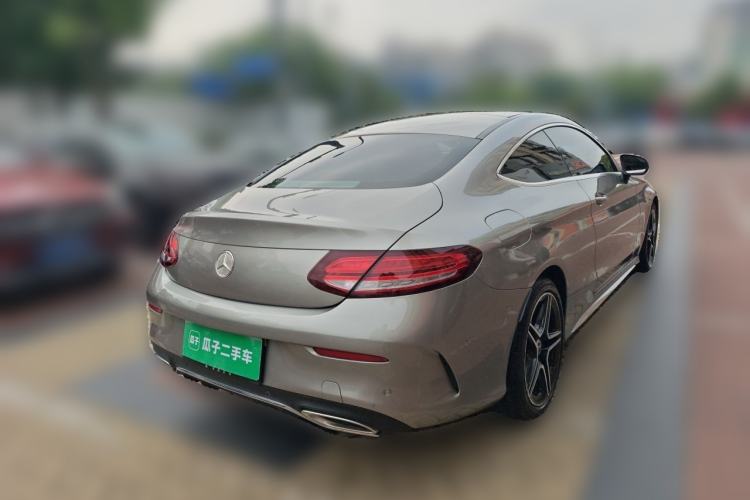 Used Mercedes-Benz C-Class 2019 C 260 Coupe Rear Right 45 Deg