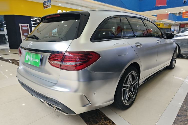 Used Mercedes-Benz C-Class 2019 C 260 Estate Rear Right 45 Deg
