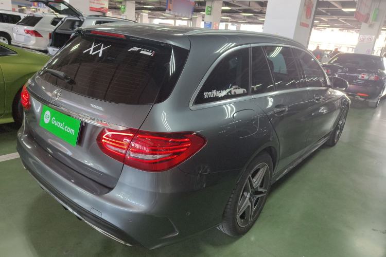 Used Mercedes-Benz C-Class 2019 C 260 Estate Rear Right 45 Deg
