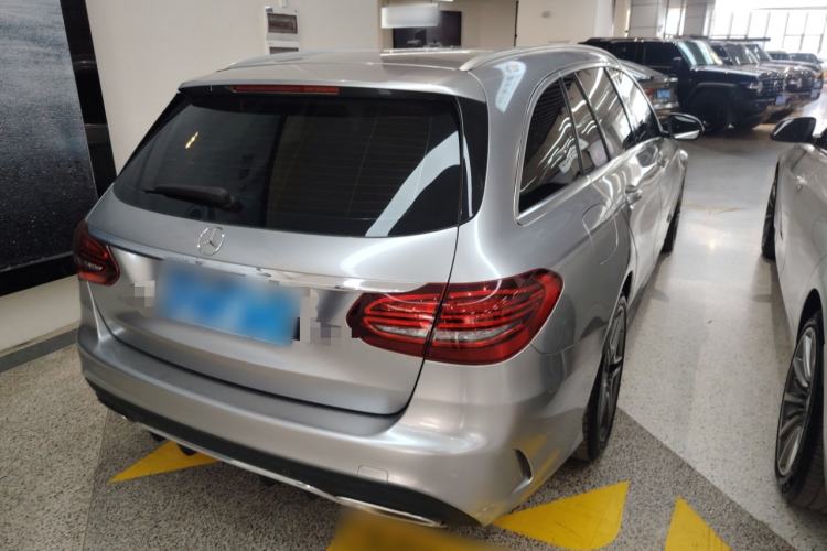 Used Mercedes-Benz C-Class 2019 C 260 Estate Rear Right 45 Deg