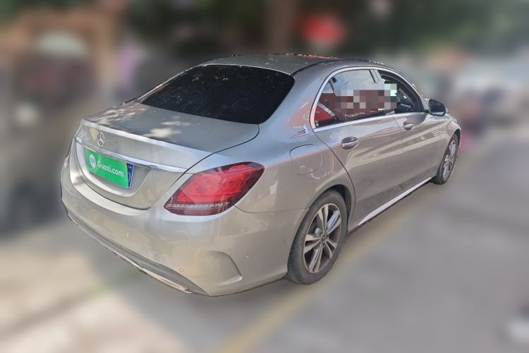 Used Mercedes-Benz C-Class 2019 C 180 L Fashion Edition Sport Version Rear Right 45 Deg