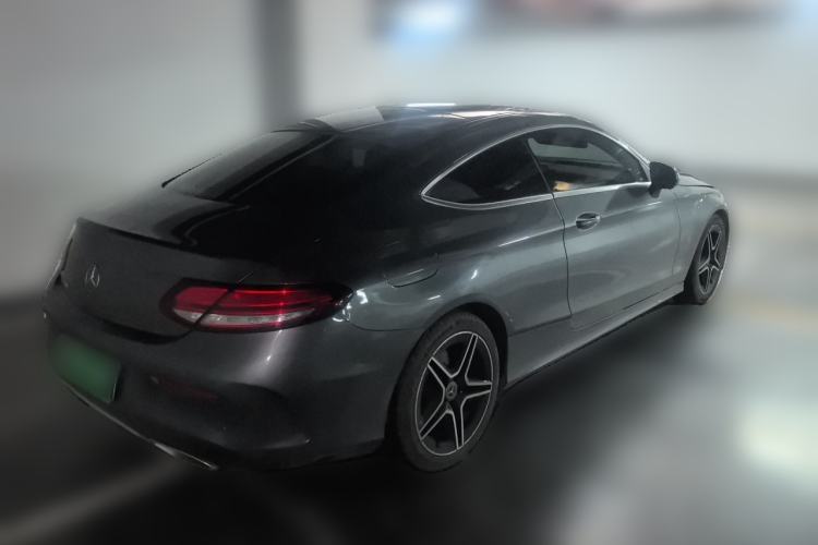 Used Mercedes-Benz C-Class 2019 C 260 Coupe Rear Right 45 Deg