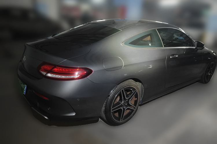 Used Mercedes-Benz C-Class 2019 C 260 Coupe Rear Right 45 Deg