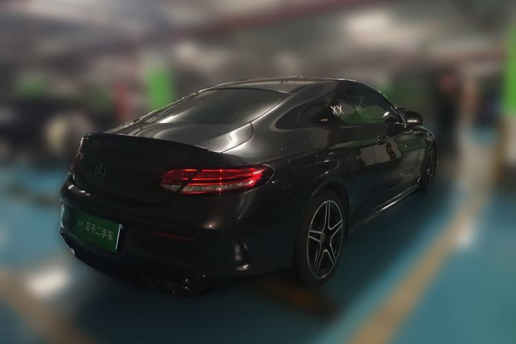 Used Mercedes-Benz C-Class 2019 C 260 Coupe Rear Right 45 Deg