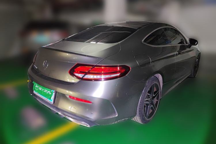 Used Mercedes-Benz C-Class 2019 C 260 Coupe Rear Right 45 Deg