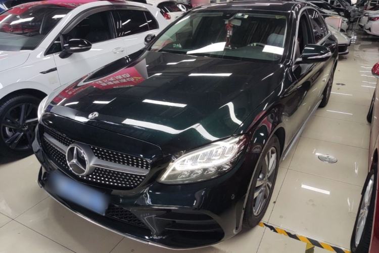 Used Mercedes-Benz C-Class 2019 C 180 L Fashion Edition Sport Version Guazi used car, China used car export, Used car for sale, Used cars, Cheapest cars for sale