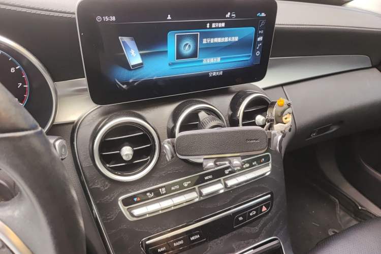 Used Mercedes-Benz C-Class 2019 C 260 L 4MATIC Sport Edition Audio And AC Panel