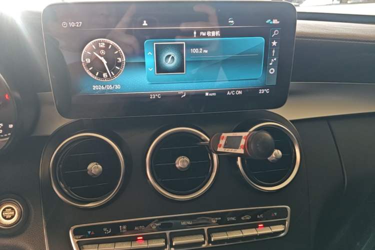 Used Mercedes-Benz C-Class 2019 C 180 L Fashion Edition Sport Version Audio And AC Panel