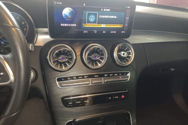 Used Mercedes-Benz C-Class 2019 C 260 L Sport Edition Audio And AC Panel