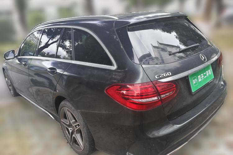 Used Mercedes-Benz C-Class 2019 C 260 Estate Rear Left 45 Deg