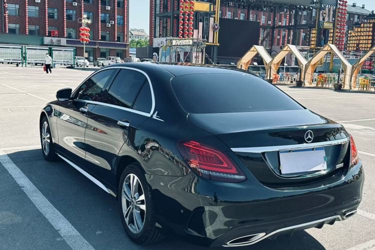 Used Mercedes-Benz C-Class 2019 C 180 L Fashion Edition Sport Version Rear Left 45 Deg