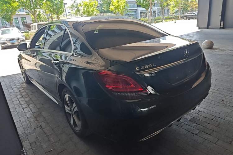Used Mercedes-Benz C-Class 2019 C 260 L Sport Edition Rear Left 45 Deg