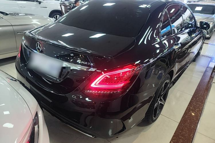 Used Mercedes-Benz C-Class 2019 C 260 Sport Edition 4MATIC Rear Right 45 Deg