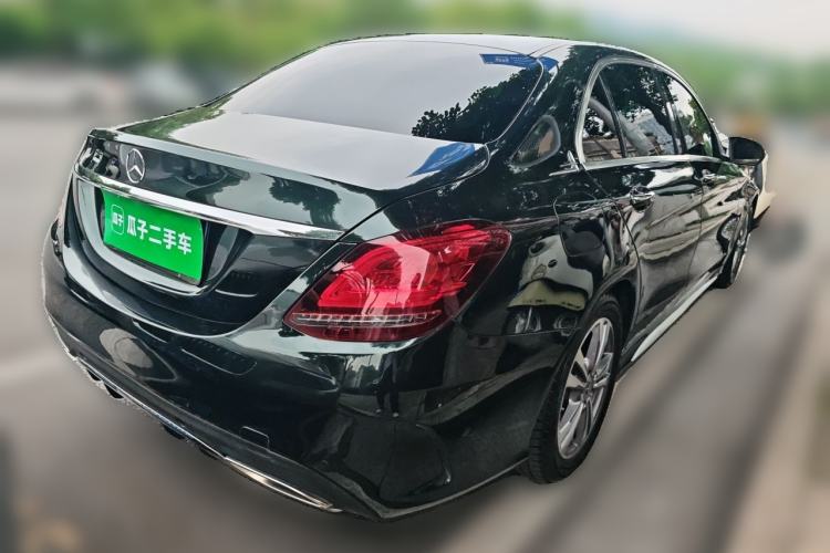 Used Mercedes-Benz C-Class 2019 C 180 L Fashion Edition Sport Version Rear Right 45 Deg