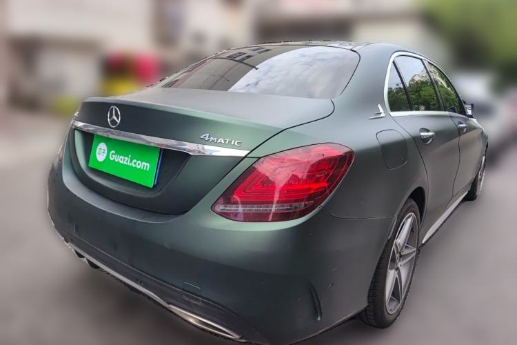 Used Mercedes-Benz C-Class 2019 C 260 L 4MATIC Sport Edition Rear Right 45 Deg