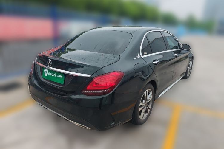 Used Mercedes-Benz C-Class 2019 C 180 L Fashion Edition Sport Version Rear Right 45 Deg