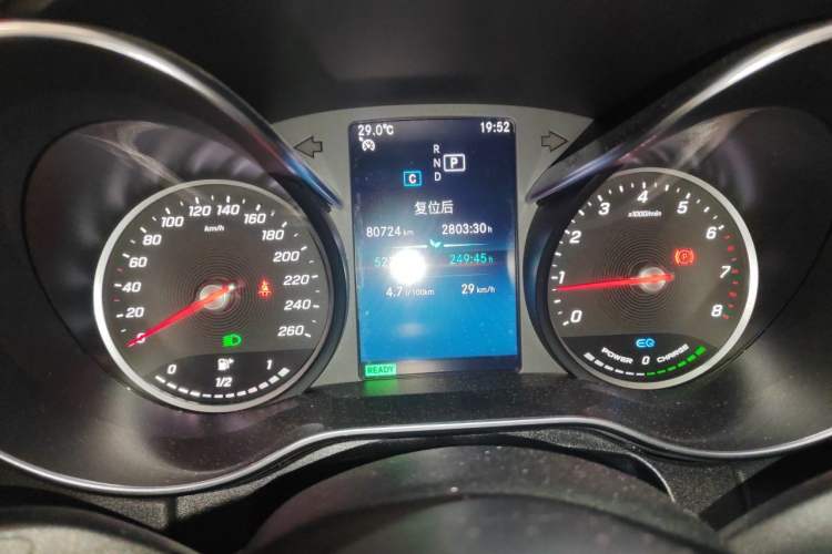 Used Mercedes-Benz C-Class 2019 C 260 L Sport Edition Instrument Cluster