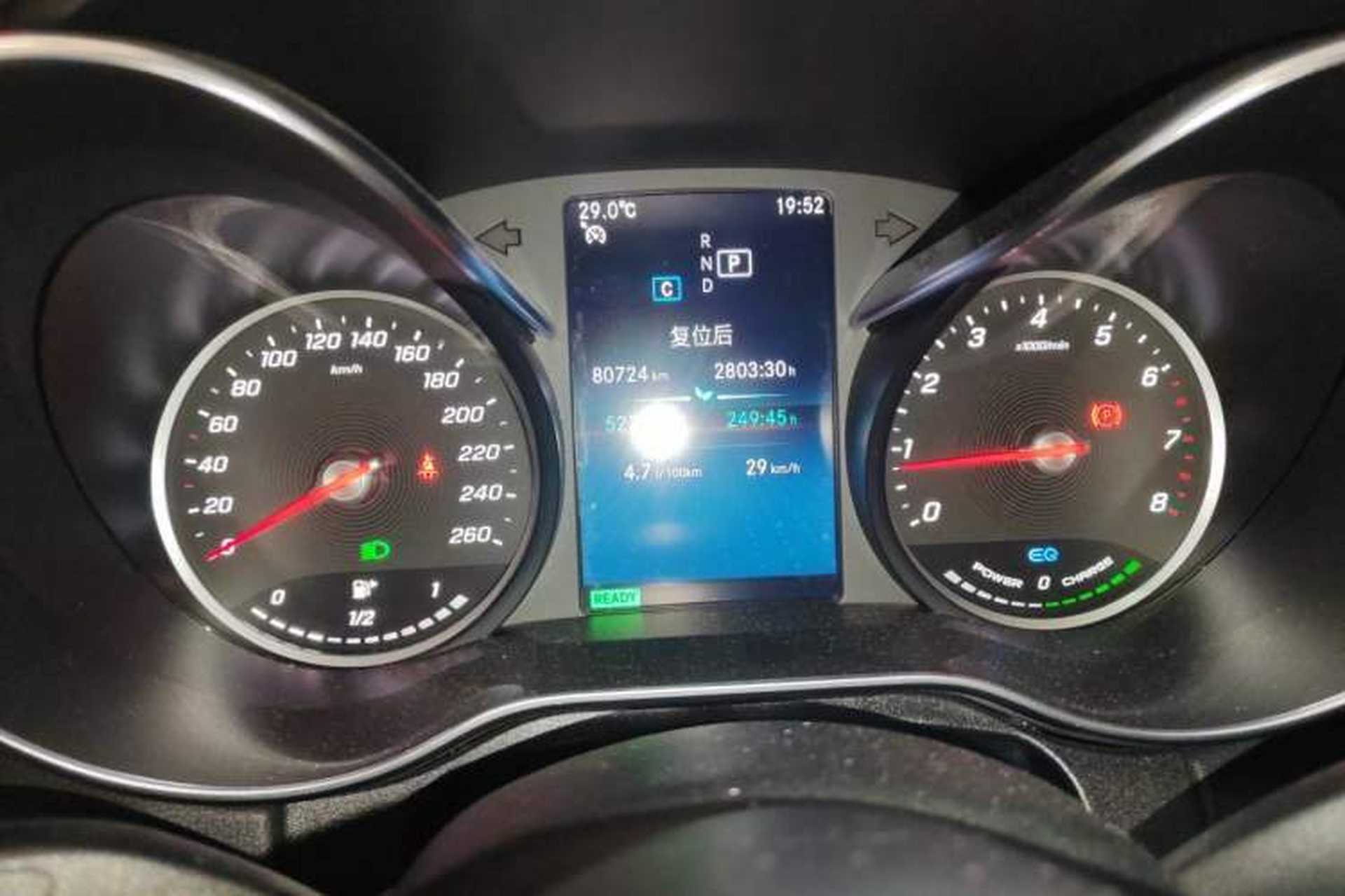 Used Mercedes-Benz C-Class 2019 C 260 L Sport Edition Instrument Cluster