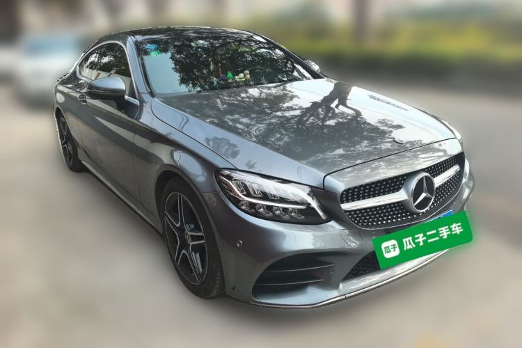 Used Mercedes-Benz C-Class 2019 C 260 Coupe Front Right 45 Deg